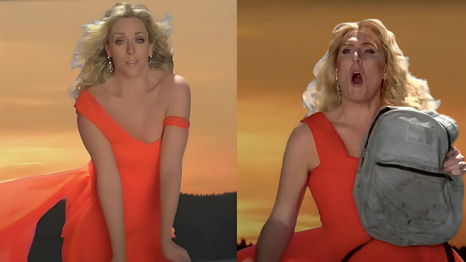 Weird Al mimics Jenna's new song (Image via YouTube/30 Rock Official)
